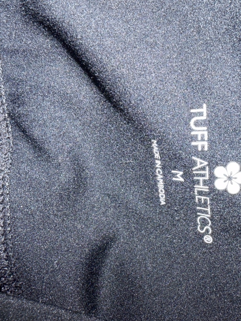 Tuff Athletics Black High-Waist Leggings with Side Pockets - Picture 6 of 6